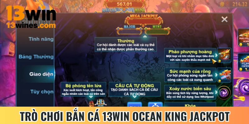 Trò chơi bắn cá 13win Ocean King Jackpot